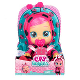 Papusa Cry babies, Bebe plangacios Dressy Lady cu par, IMC 81468